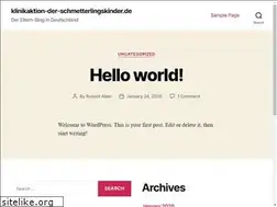 Sites similar to klinikaktion-der-schmetterlingskinder.de