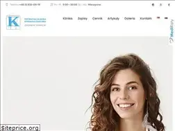 Sites similar to klinikastomatologiczna.pl