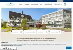 Sites similar to klinikbethanien.ch