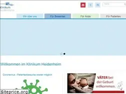 Sites similar to kliniken-heidenheim.de