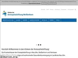 Sites similar to kliniken-kreisspitalstiftung.de