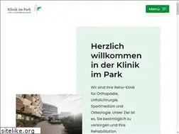 Sites similar to klinikimpark.de