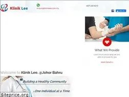 Sites similar to kliniklee.com.my
