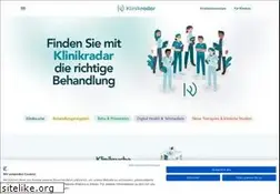 Sites similar to klinikradar.de