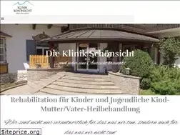 Sites similar to klinikschoensicht.de