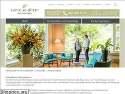 Sites similar to klinikschuetzen.ch