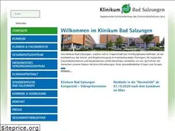 Sites similar to klinikum-badsalzungen.de