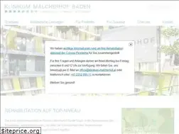 Sites similar to klinikum-malcherhof.at