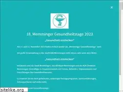 Sites similar to klinikum-memmingen.de