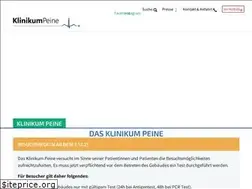 Sites similar to klinikum-peine.de