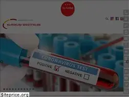 Sites similar to klinikum-westfalen.de