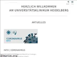 Sites similar to klinikum.uni-heidelberg.de