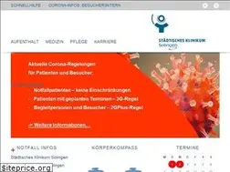 Sites similar to klinikumsolingen.de