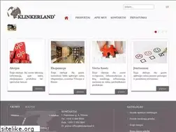 Sites similar to klinkerland.lt