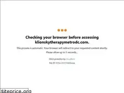 Sites similar to klionskytherapymetrodc.com