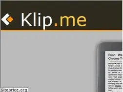Sites similar to klip.me