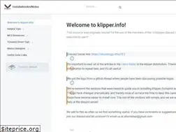 Sites similar to klipper.info