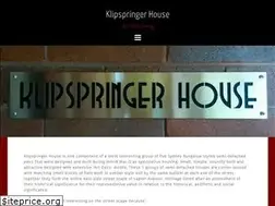 Sites similar to klipspringerhouse.com