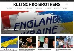 Sites similar to klitschko-brothers.com