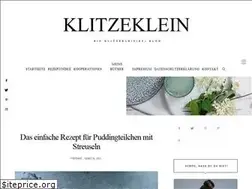 Sites similar to klitzekleinesblog.com
