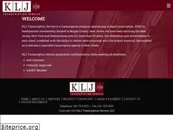 Sites similar to kljtranscription.com