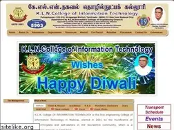 Sites similar to klncit.edu.in
