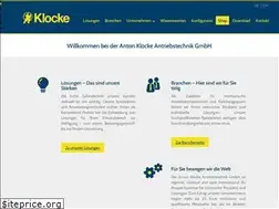 Sites similar to klocke-antrieb.de
