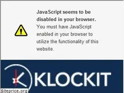 Sites similar to klockit.com