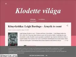 Sites similar to klodettevilaga.blogspot.com