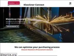 Sites similar to kloeckner.co.uk