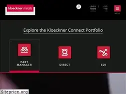 Sites similar to kloecknerconnect.com