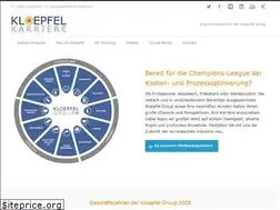 Sites similar to kloepfel-karriere.com