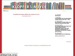 Sites similar to kloepfer-meyer.de