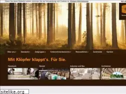 Sites similar to kloepfergruppe.de