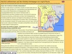 Sites similar to kloestitzgenealogy.org