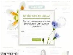Sites similar to kloraneusa.com