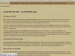 Sites similar to kloster-auf-zeit.de