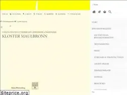 Sites similar to kloster-maulbronn.de