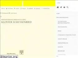 Sites similar to kloster-schussenried.de