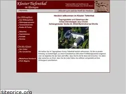 Sites similar to kloster-tiefenthal.com