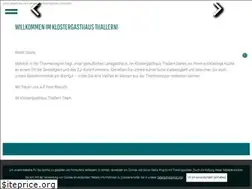Sites similar to klostergasthaus-thallern.at