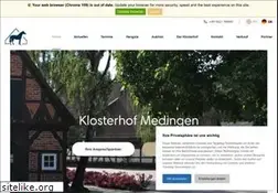 Sites similar to klosterhof-medingen.de