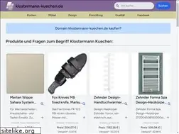 Sites similar to klostermann-kuechen.de
