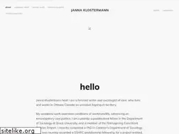 Sites similar to klostermann.ca