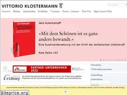 Sites similar to klostermann.de