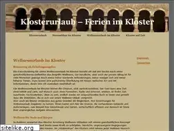 Sites similar to klosterurlaub.de