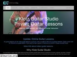 Sites similar to klotzguitarstudio.com