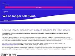 Sites similar to klout.com