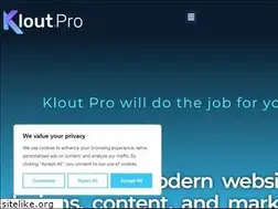 Sites similar to klout.pro