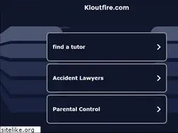 Sites similar to kloutfire.com
